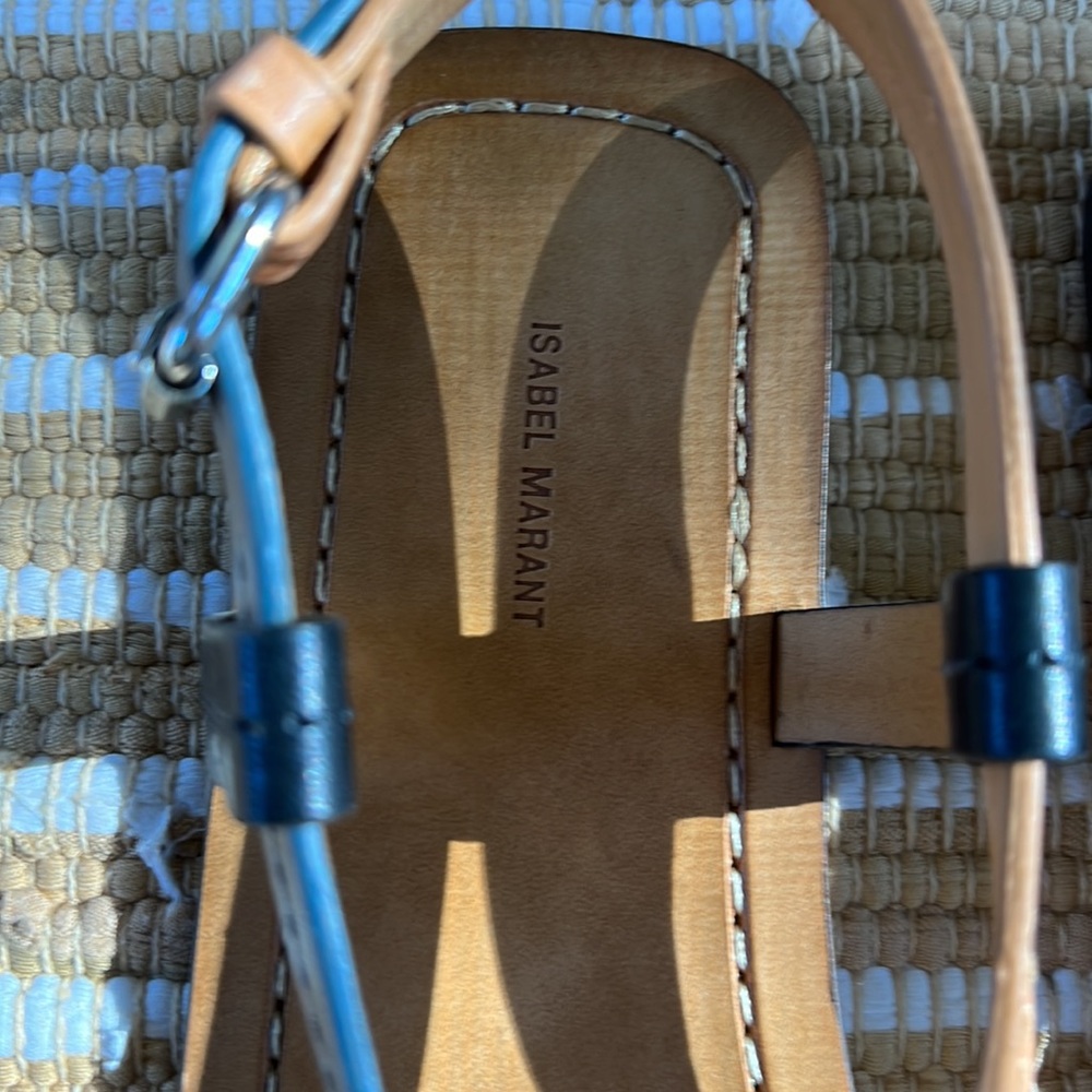 Isabel Marant simple Cuio Sandals size 37 - Picture 3 of 5